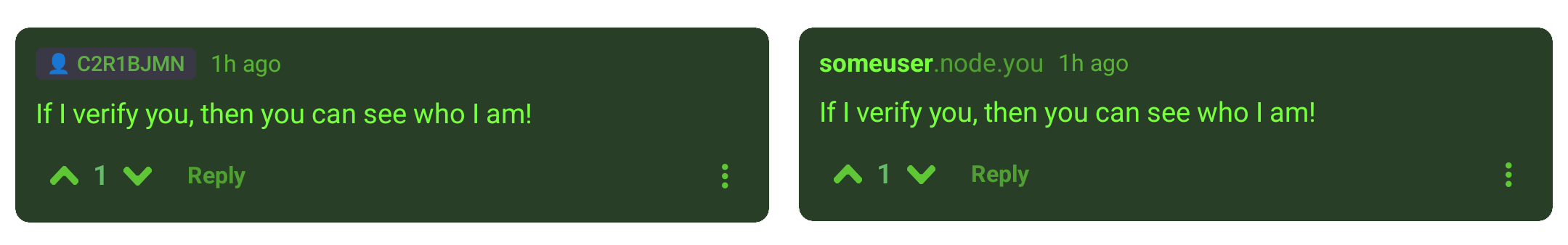 Comment Anonymization Image.